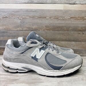 New Balance 2002R Men Size 12 Grey Suede Running Sneakers Shoes M2002RST